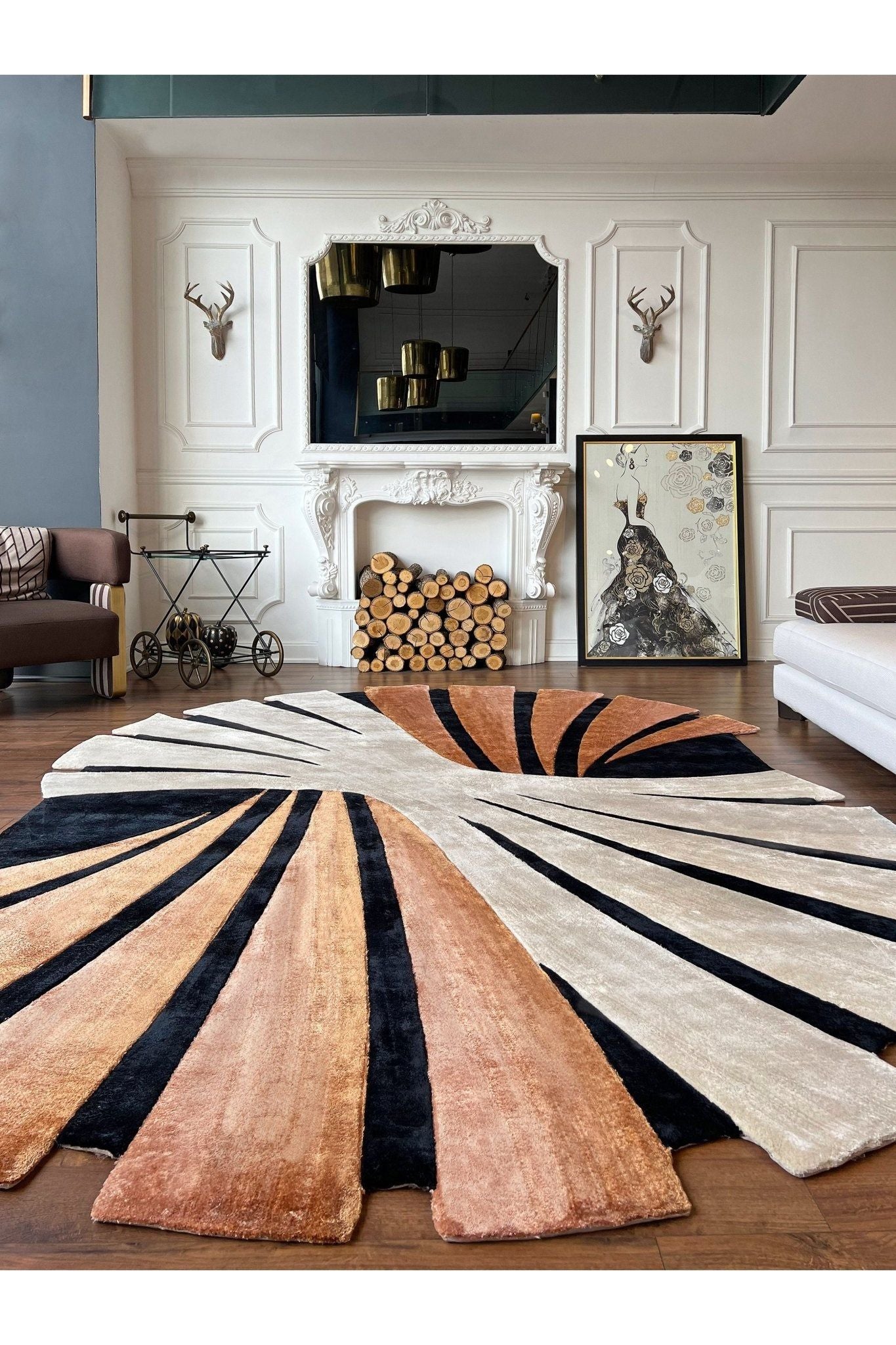 #Turkish_Carpets_Rugs# #Modern_Carpets# #Abrash_Carpets#Pleat 002-D