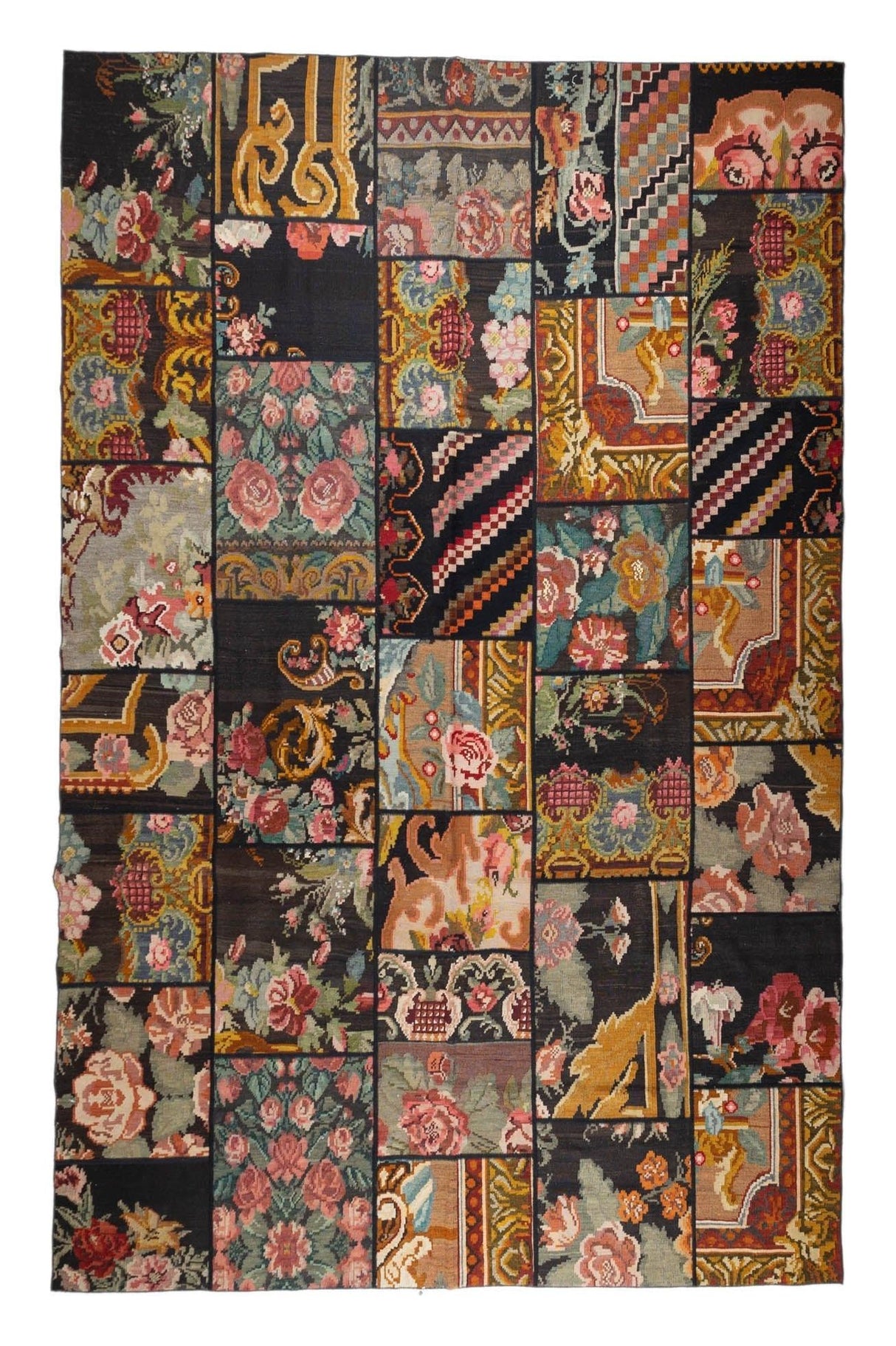 #Turkish_Carpets_Rugs# #Modern_Carpets# #Abrash_Carpets#Qatar190-255X354