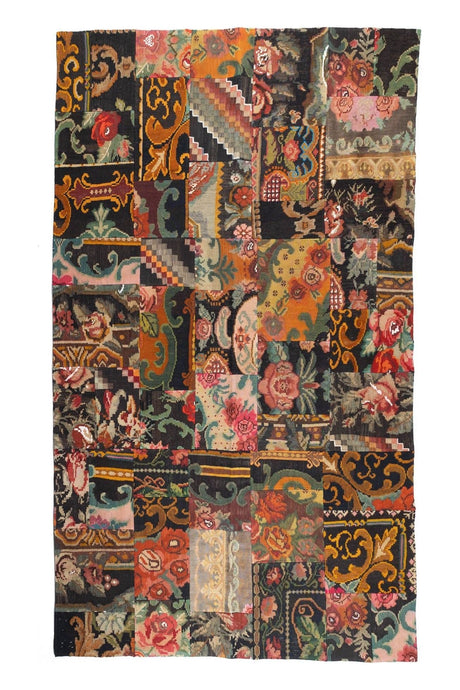#Turkish_Carpets_Rugs# #Modern_Carpets# #Abrash_Carpets#Qatar243-195X300