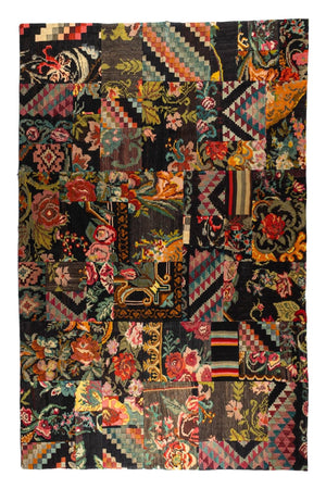 #Turkish_Carpets_Rugs# #Modern_Carpets# #Abrash_Carpets#Qatar256-205X295