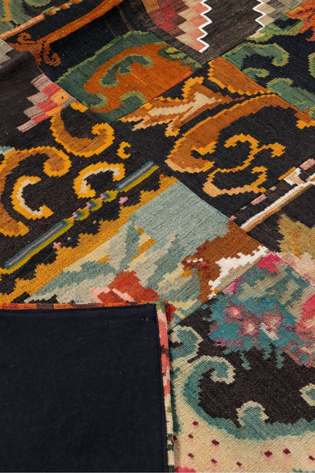 #Turkish_Carpets_Rugs# #Modern_Carpets# #Abrash_Carpets#Qatar260-198X292