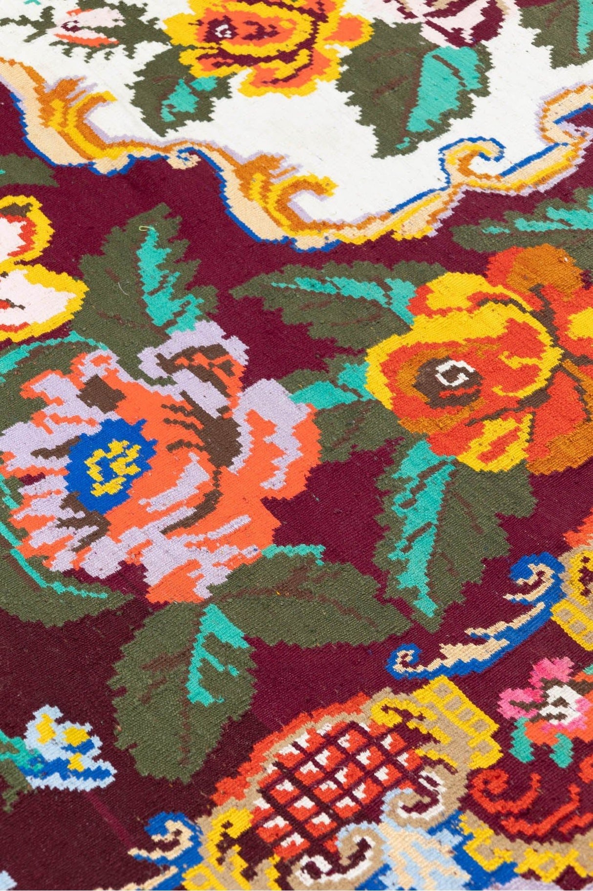#Turkish_Carpets_Rugs# #Modern_Carpets# #Abrash_Carpets#Qatar405-227X345