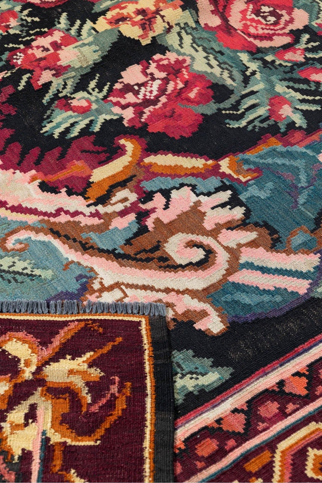 #Turkish_Carpets_Rugs# #Modern_Carpets# #Abrash_Carpets#Qatar509-216X326