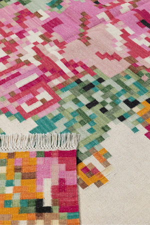 #Turkish_Carpets_Rugs# #Modern_Carpets# #Abrash_Carpets#Qatar699-169X239