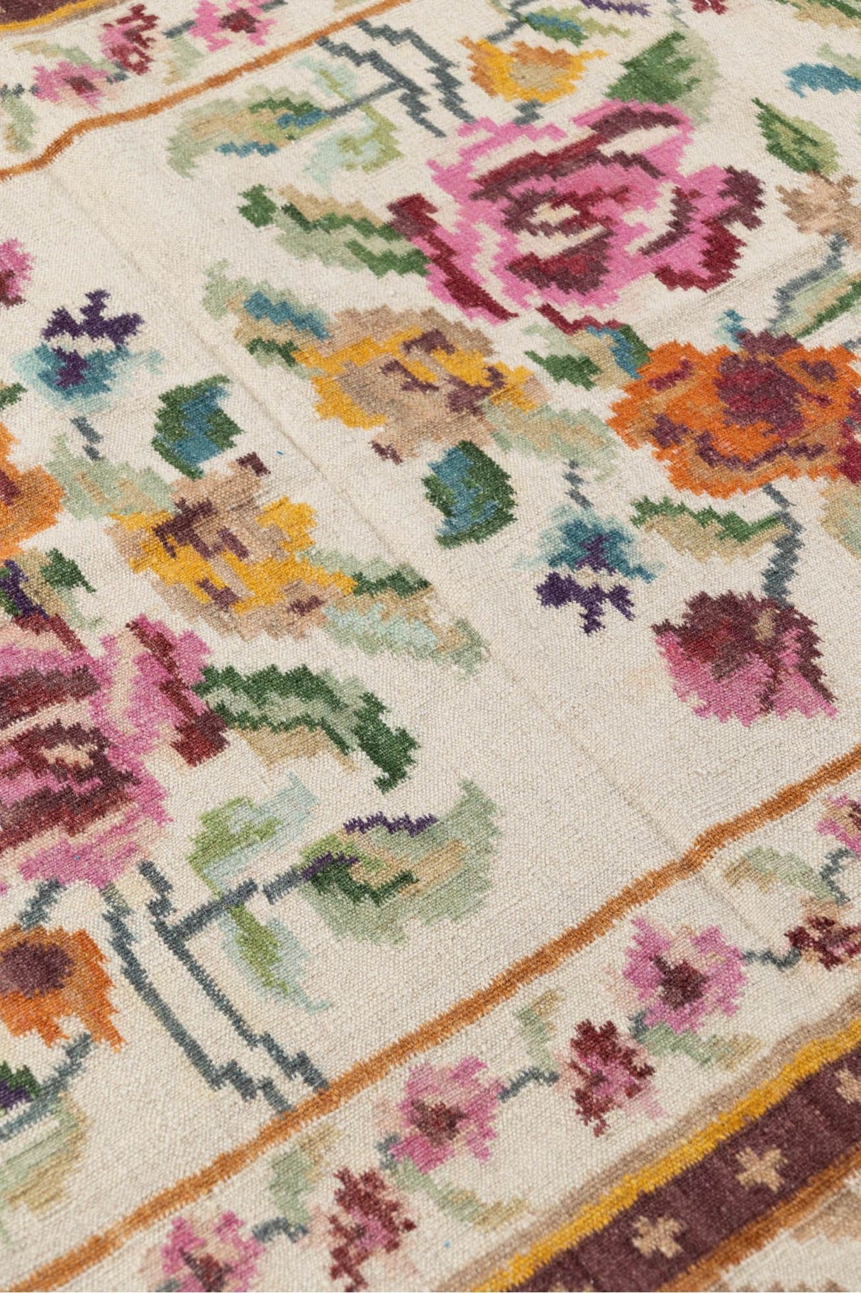 #Turkish_Carpets_Rugs# #Modern_Carpets# #Abrash_Carpets#Qatar712-134X188