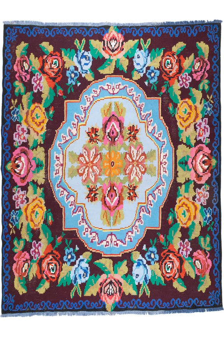 #Turkish_Carpets_Rugs# #Modern_Carpets# #Abrash_Carpets#Rose-Kilim-679120093216
