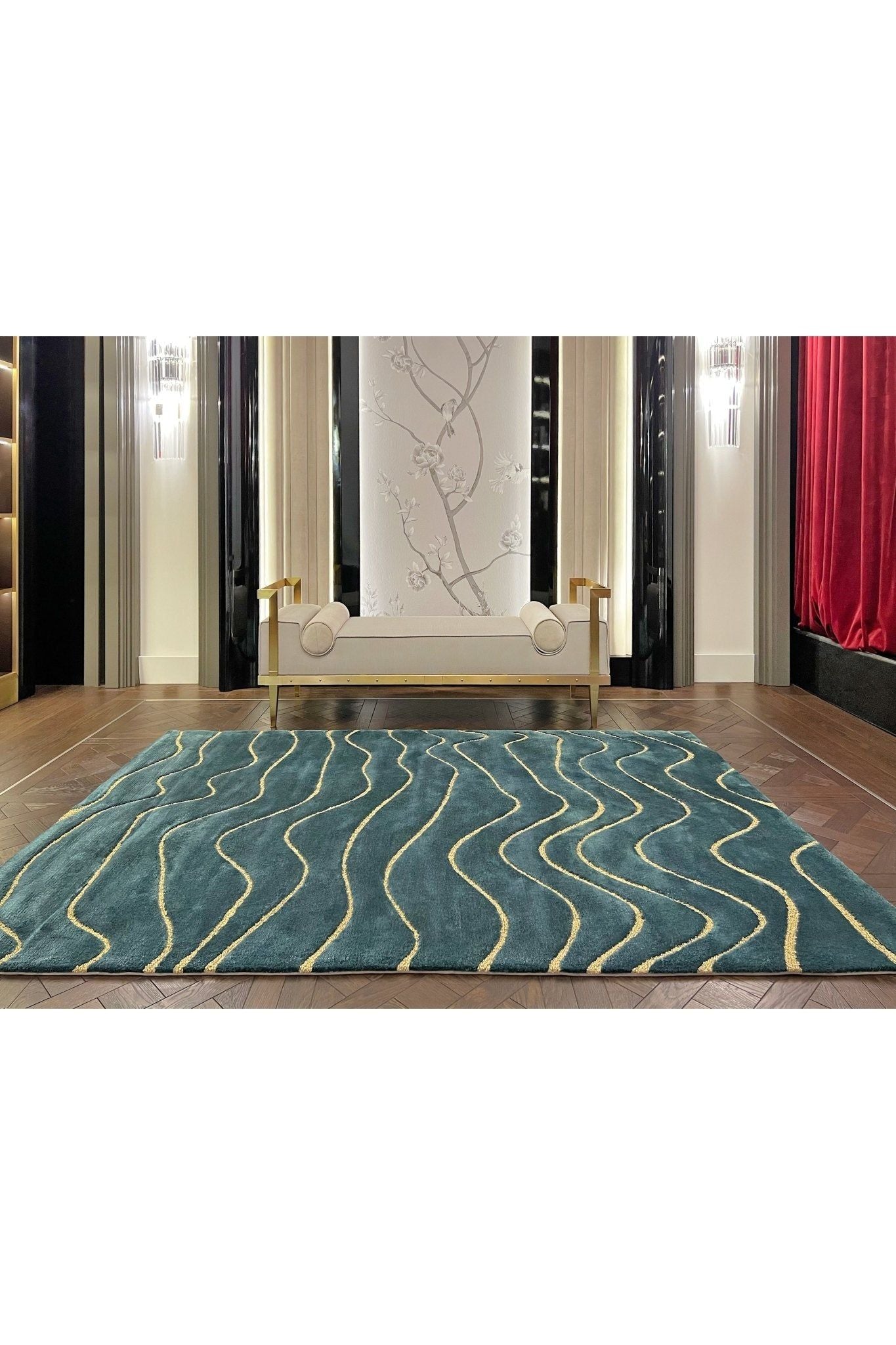 #Turkish_Carpets_Rugs# #Modern_Carpets# #Abrash_Carpets#Shinny 003-T