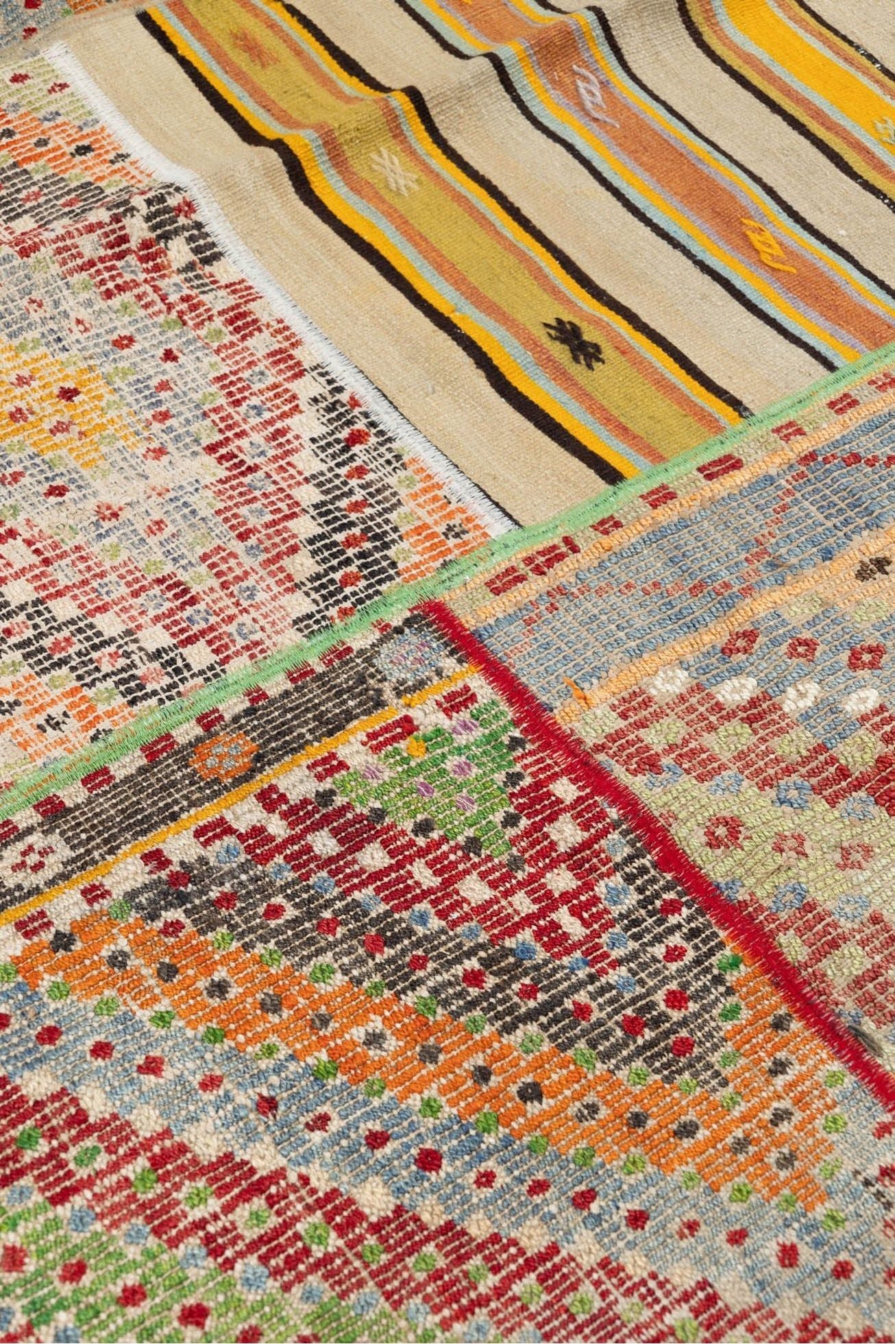 #Turkish_Carpets_Rugs# #Modern_Carpets# #Abrash_Carpets#Sr34-283X380