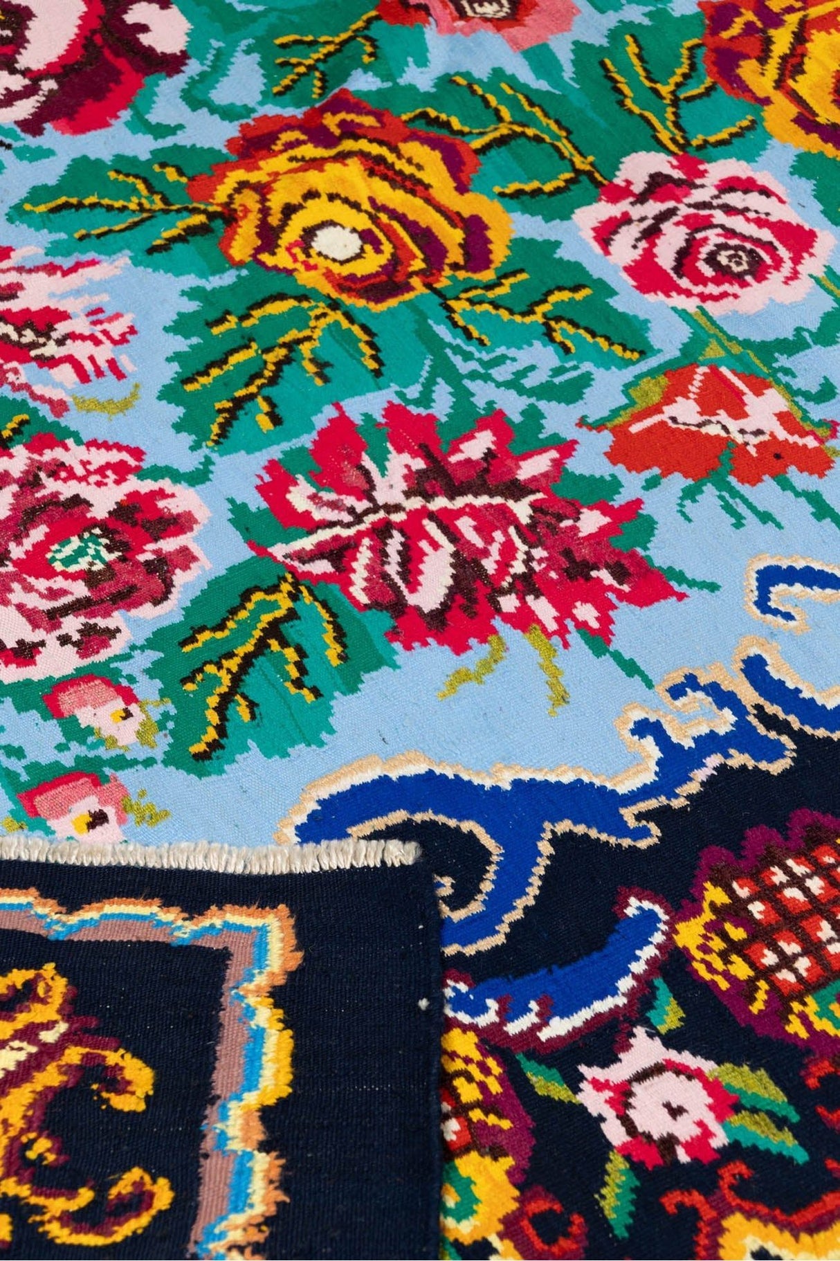 #Turkish_Carpets_Rugs# #Modern_Carpets# #Abrash_Carpets#Sr45-218X262