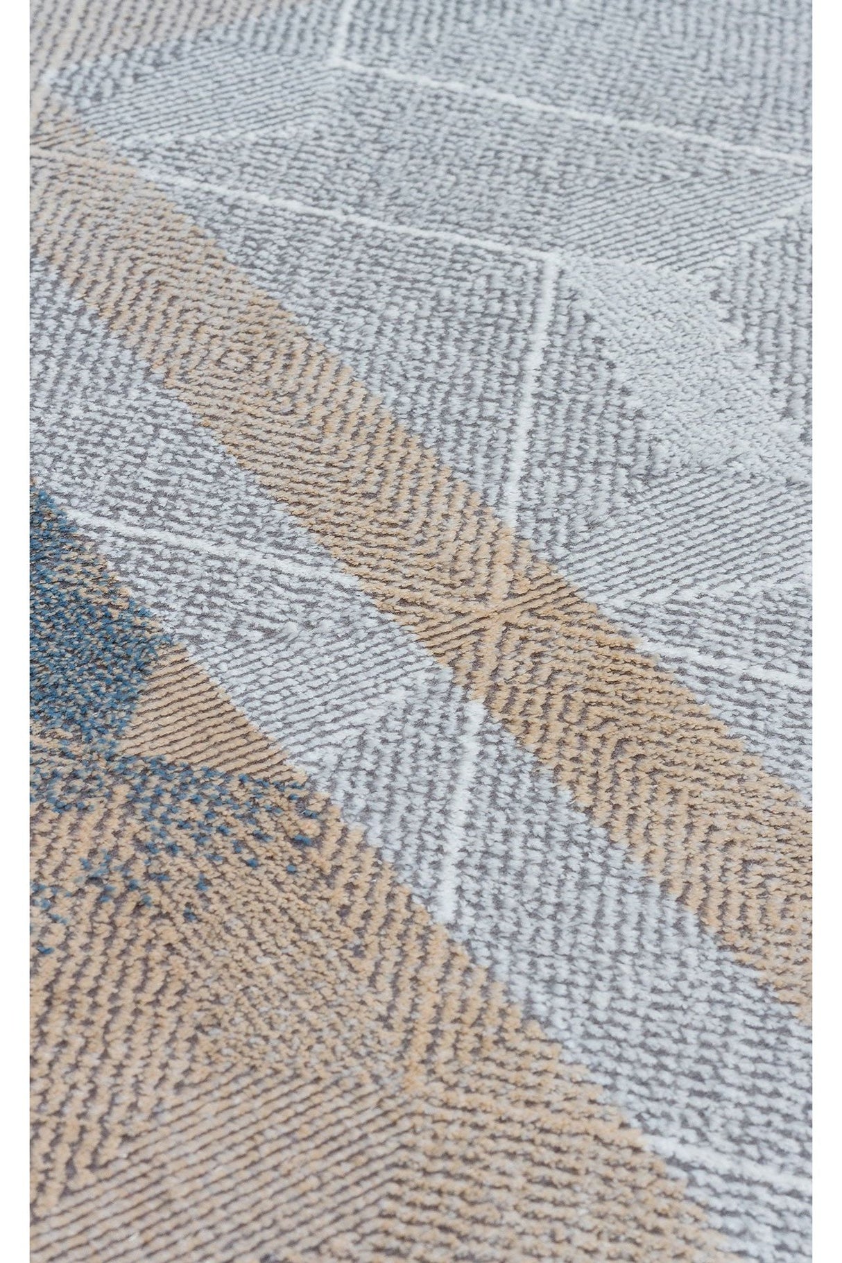 #Turkish_Carpets_Rugs# #Modern_Carpets# #Abrash_Carpets#St 103 Grey Blue