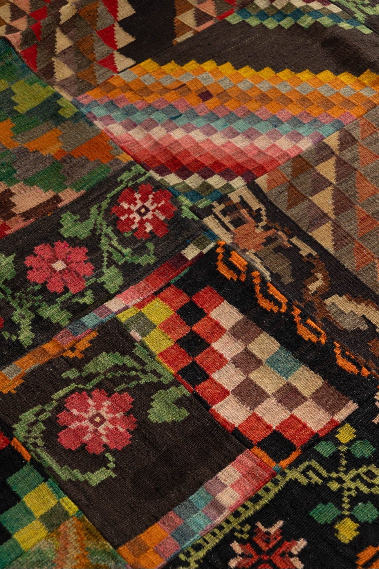 #Turkish_Carpets_Rugs# #Modern_Carpets# #Abrash_Carpets#Turki071600061-209X293