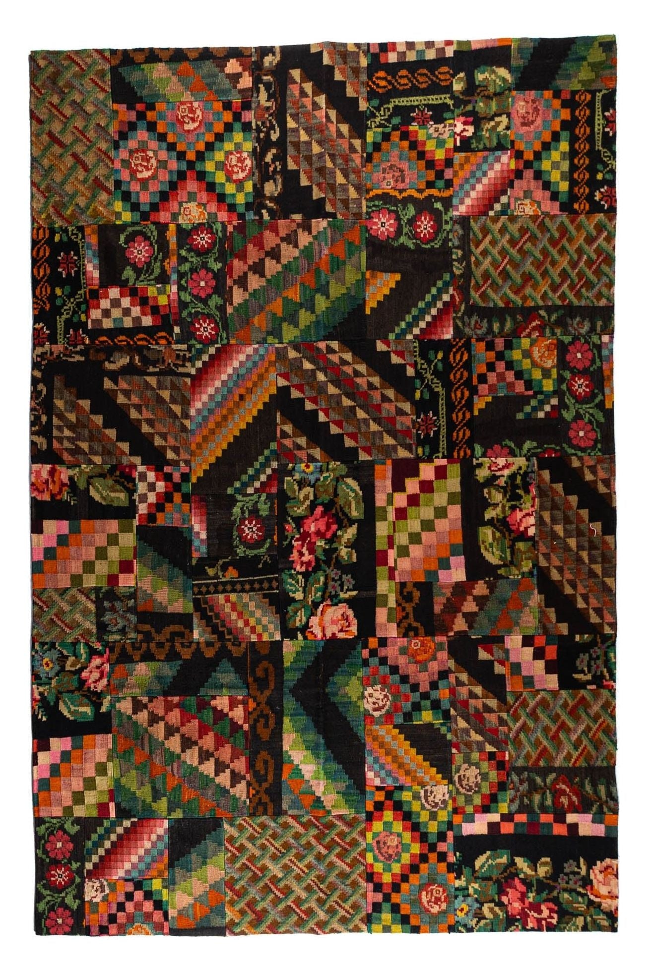 #Turkish_Carpets_Rugs# #Modern_Carpets# #Abrash_Carpets#Turki071600061-209X293