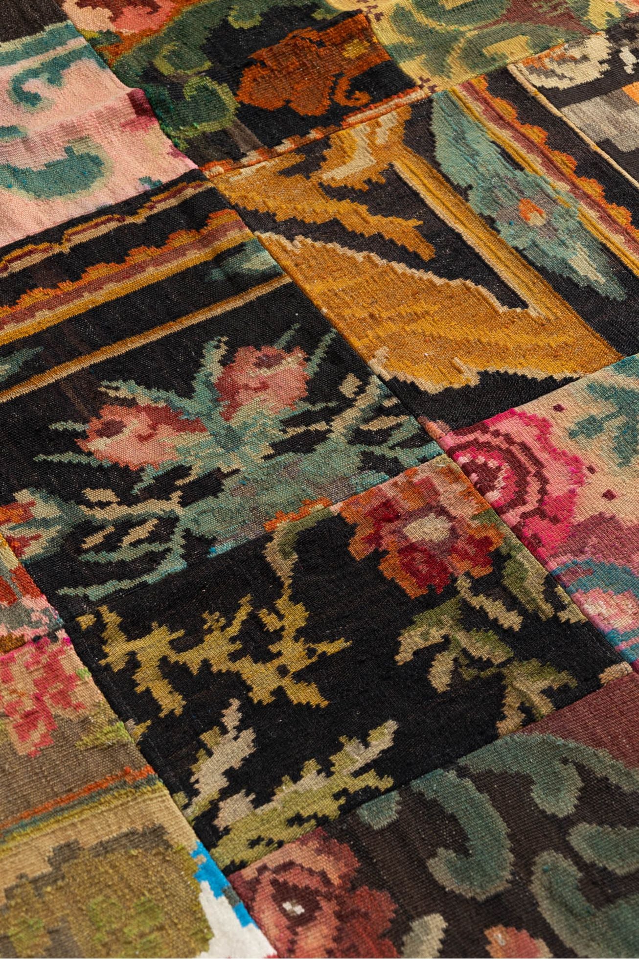 #Turkish_Carpets_Rugs# #Modern_Carpets# #Abrash_Carpets#Turkl071600092-194X302