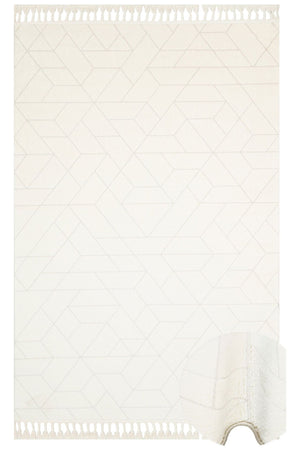 #Turkish_Carpets_Rugs# #Modern_Carpets# #Abrash_Carpets#Urb 03 White
