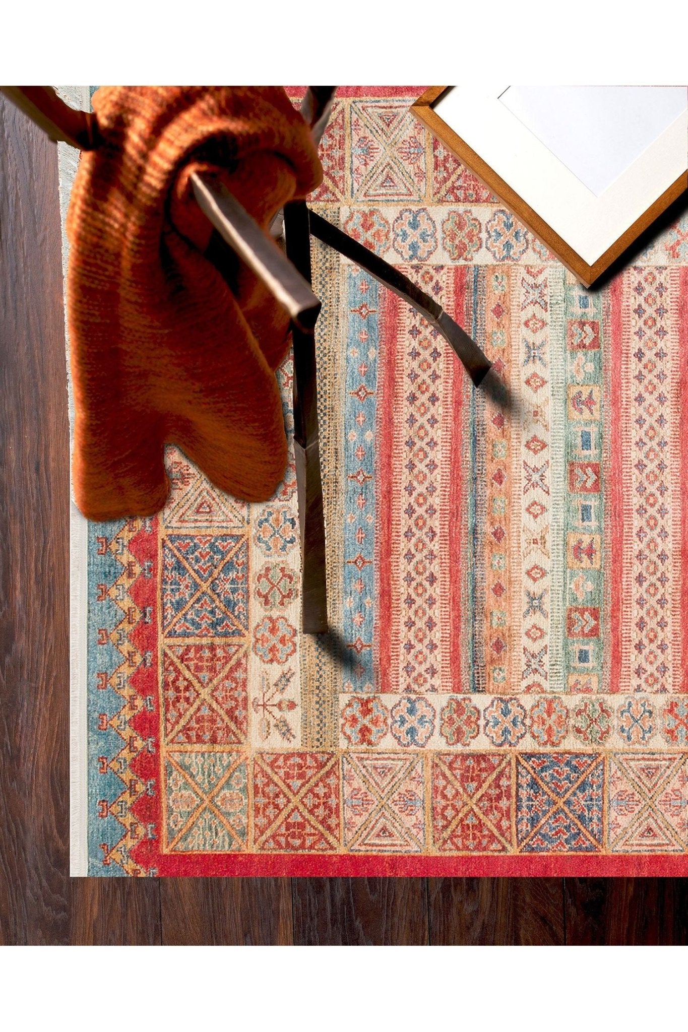 #Turkish_Carpets_Rugs# #Modern_Carpets# #Abrash_Carpets#User-Friendly Washable Anti-Slippery Made Carpets With Antique DesignsAtk 04 Multy