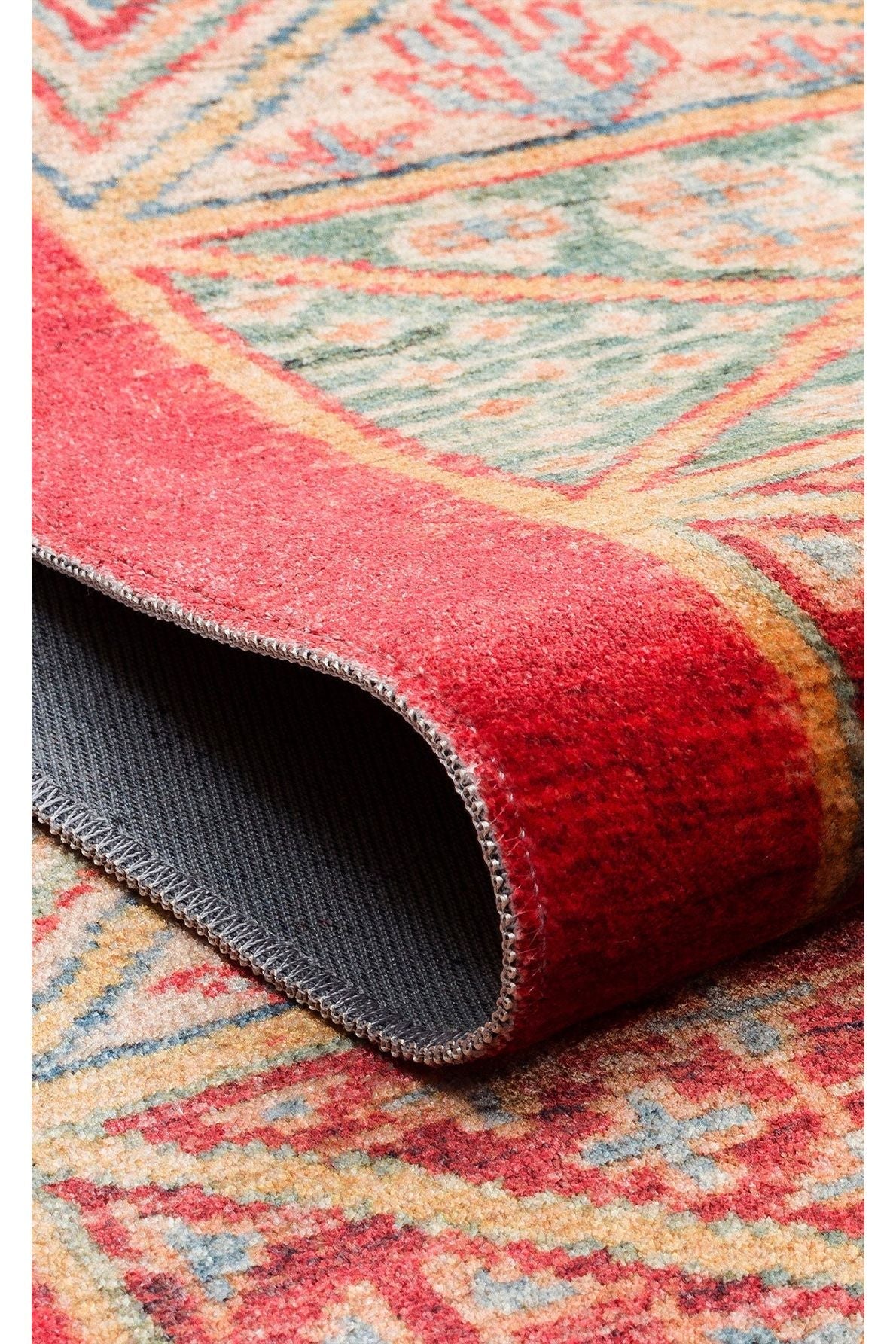 #Turkish_Carpets_Rugs# #Modern_Carpets# #Abrash_Carpets#User-Friendly Washable Anti-Slippery Made Carpets With Antique DesignsAtk 04 Multy