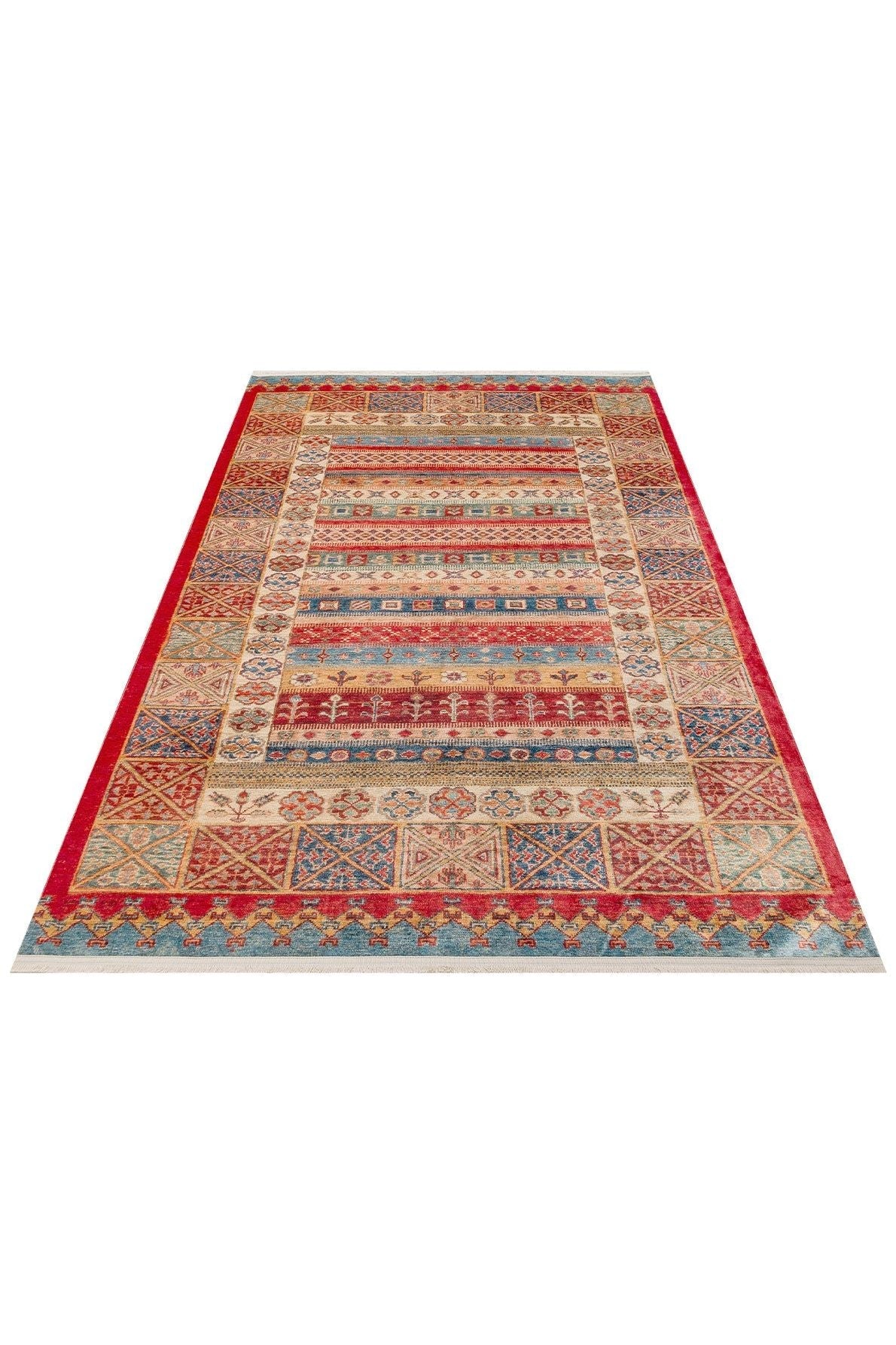 #Turkish_Carpets_Rugs# #Modern_Carpets# #Abrash_Carpets#User-Friendly Washable Anti-Slippery Made Carpets With Antique DesignsAtk 04 Multy