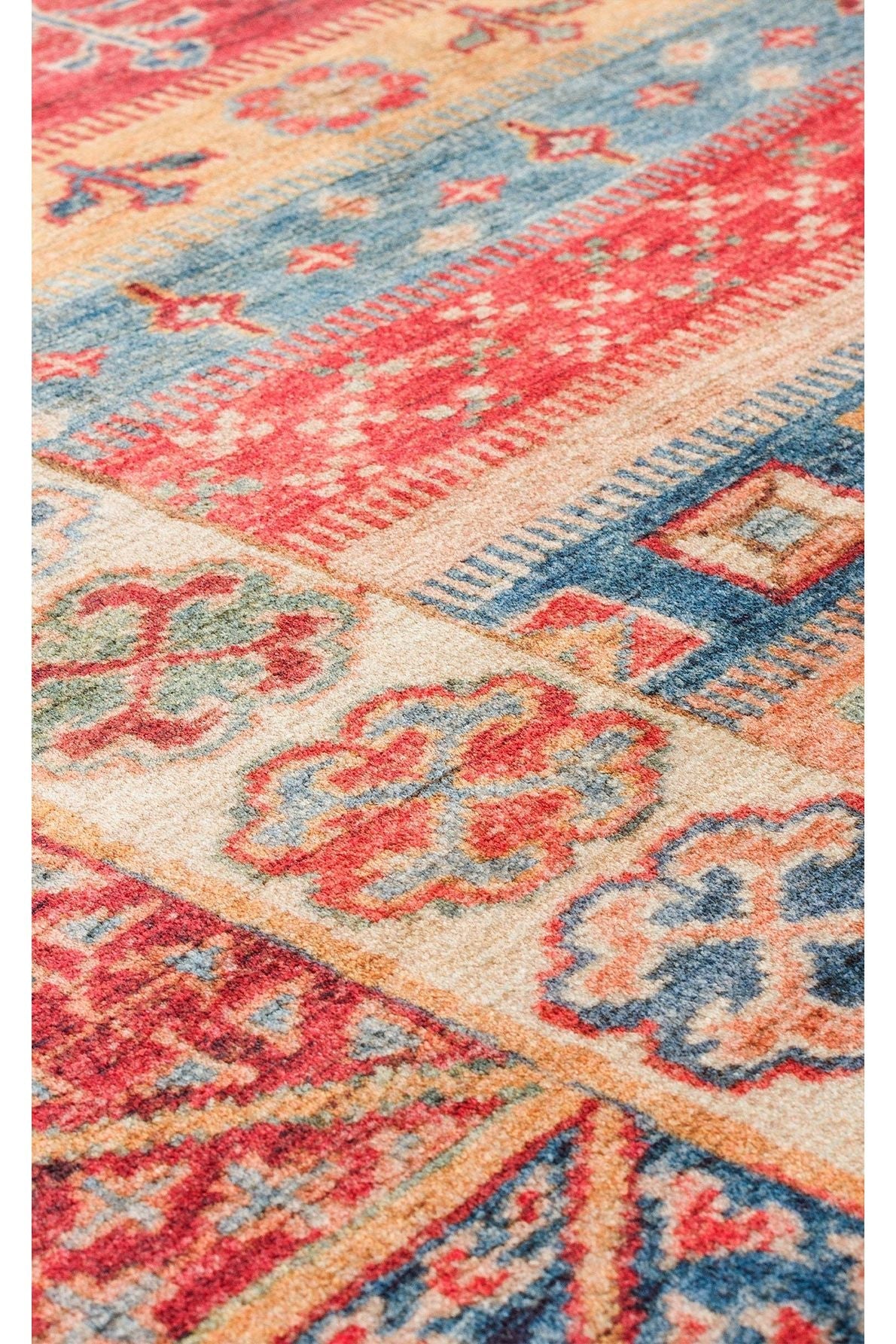 #Turkish_Carpets_Rugs# #Modern_Carpets# #Abrash_Carpets#User-Friendly Washable Anti-Slippery Made Carpets With Antique DesignsAtk 04 Multy