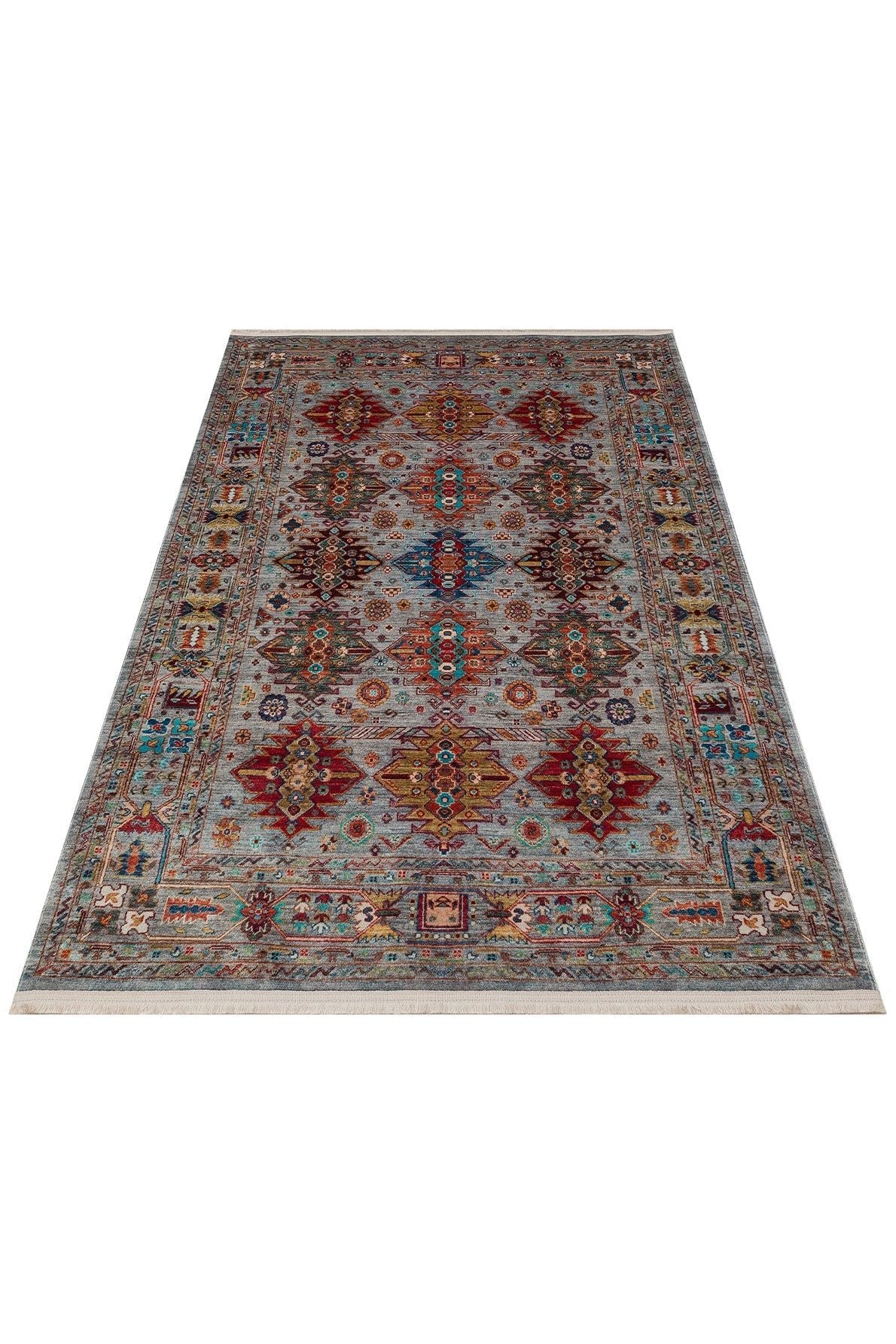 #Turkish_Carpets_Rugs# #Modern_Carpets# #Abrash_Carpets#User-Friendly Washable Anti-Slippery Made Carpets With Antique DesignsAtk 06 Aqua