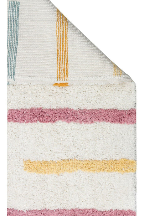 #Turkish_Carpets_Rugs# #Modern_Carpets# #Abrash_Carpets#Washable, Non-Slippary, Natural Baby Rugs With CottonCbn 03 Multy Xw