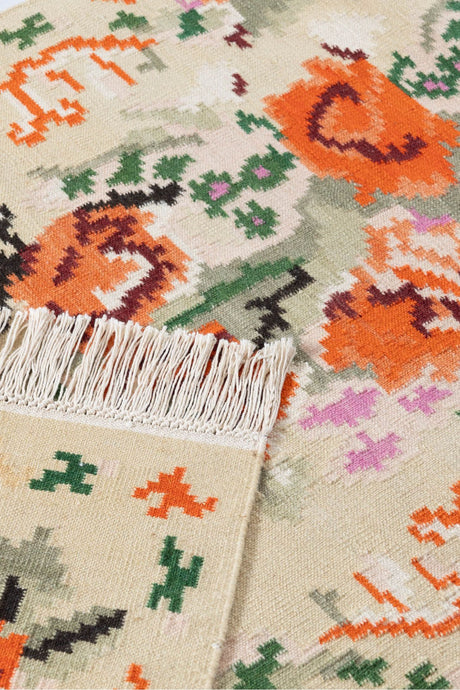 #Turkish_Carpets_Rugs# #Modern_Carpets# #Abrash_Carpets#White-44-80X300
